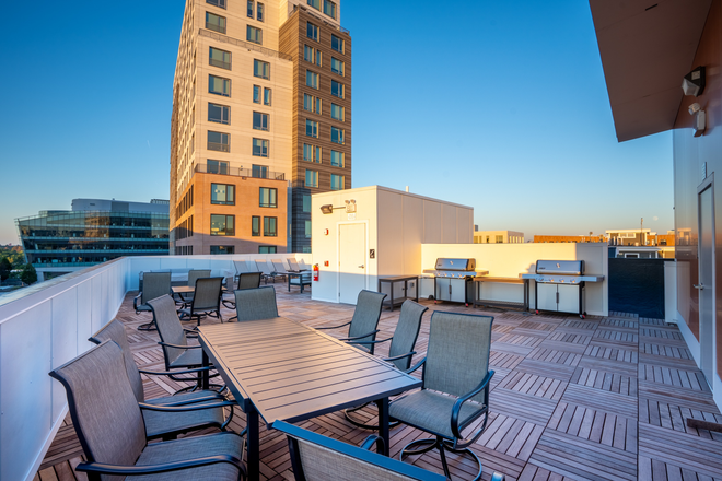 Roof deck - HIC38401 Boston Landing Luxury Studio - Rooftop Deck, Near MBTA Apartments