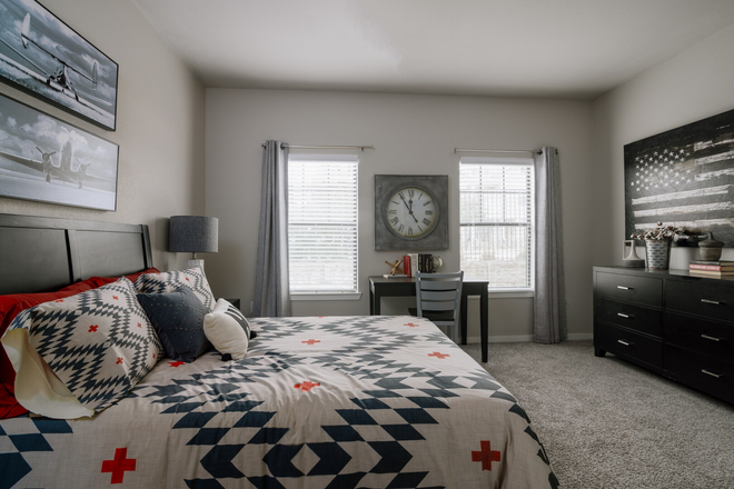 Bedroom - The Heights 3x3.5 Duplex