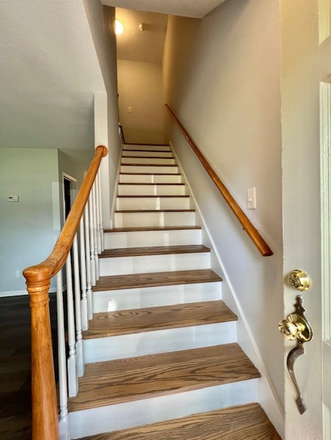 Stairs - ☀️ $1,485 — 2-Level 2BR/1.5BA Townhouse Condo near University Place, Available Aug 3,2026
