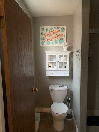 Bathroom - Cozy Large Studio Near DU Campus - Kitchen Island, Basement Storage, Great Price! Apartments