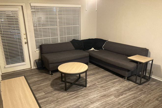 Living Room - University Trails Room for Sublease Apartments