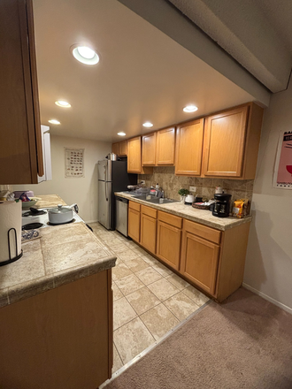 Kitchen- Working stove, oven, dishwasher, disposal, and refrigerator. Text or Call to request more photos! - Meadows Apartments