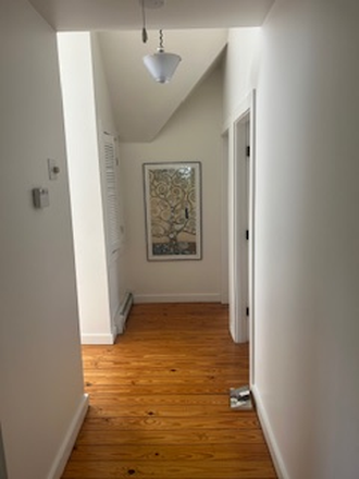 upstairs hallway - Unique Cambridge Bungalow House