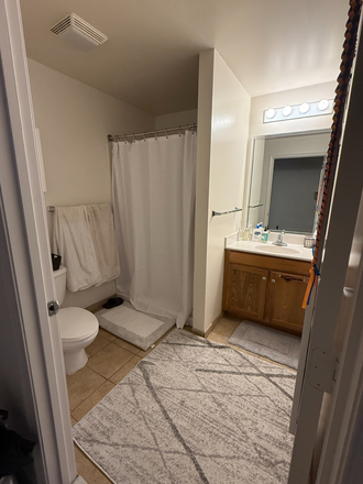 bathroom - Apartment at the V on the Corner