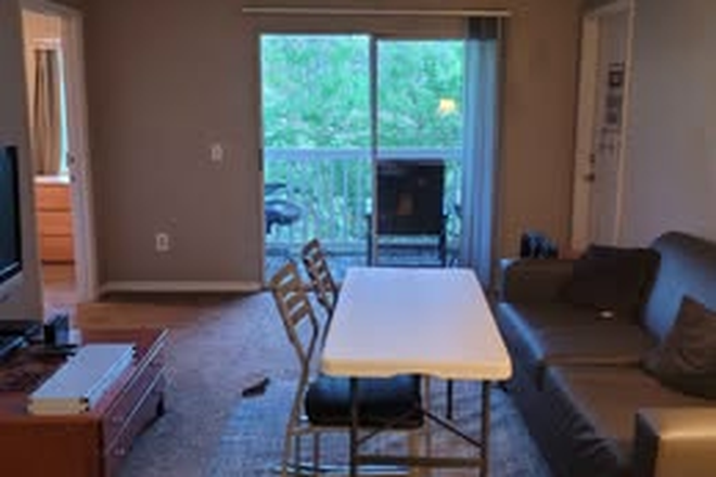 Living Room - Private bedroom & bathroom sublease for shared 4-person apartment at 2904 Network Place (The Social)