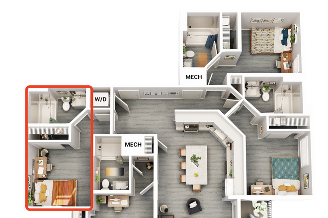 Bedroom - Accolade CWV