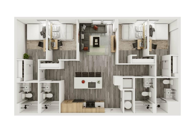Floorplan - Verve West Lafayette Apartments