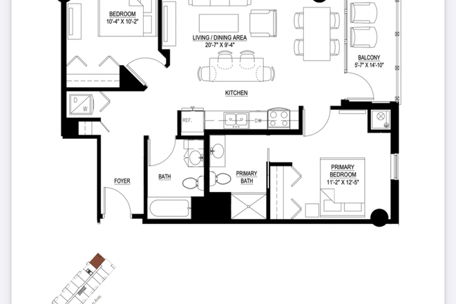 Floor plan - Cadence Apartments