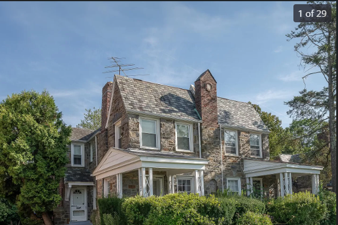 House Outside View - Room Rental Available at Woodbine Avenue, Philadelphia