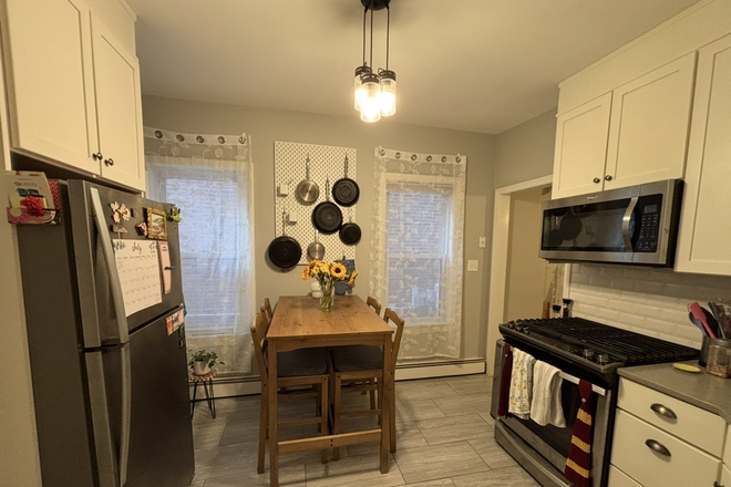 Kitchen - Renovated 2 bedroom close to MIT w/ Private Laundry, Porch, Storage **NO BROKER FEE** Condo