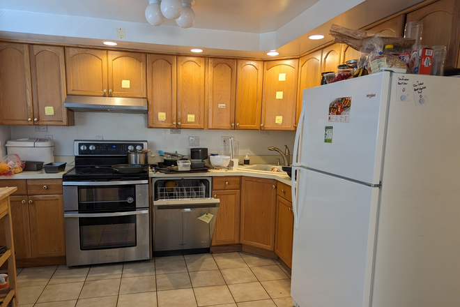 Updated Kitchen - 4-bed, 2.5-bath home: New HVAC, updated appliances, rent incl. utilities & high-speed internet