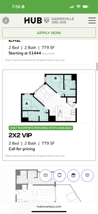 Floor Plan - Hub on 3rd Ave