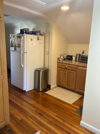 Kitchen fridge - 2 Bedroom Apartment in the West End, Hartford - Near West Hartford line; $1100/mo.