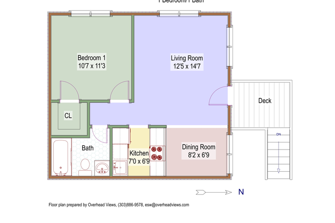 #10 - 4955 Moorhead Ave. (1BR/1BA) Apartments