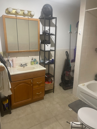 Bathroom 1 - Bedroom in 4B1B Apartment in Brookline Village (Bus 60/65/66 & Green D line, walkable to Longwood)