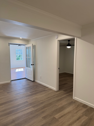 Living Area - Decatur Gem: Fully Renovated 1BR/1BA $1650/mo | In-Law Suite w/ Sunroom | Basement Level of Triple Triplex