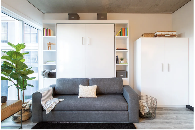 Bed/Couch - Oliv Apartments Close to Campus