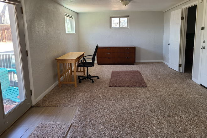 Great Room Vanity and Computer Desk. - Garden Apt Gem, Quiet, Spacious 1BR, X-Large 1BA; Furnished, Short Walk to Campus