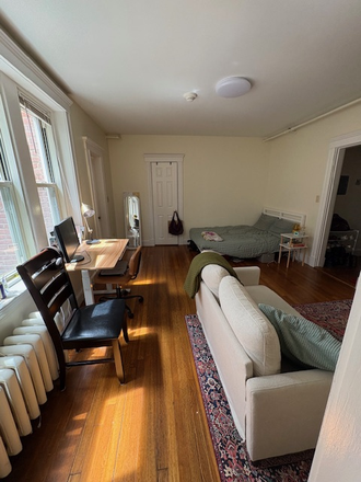Bedroom/Living Area - Studio apartment close to Harvard Yard