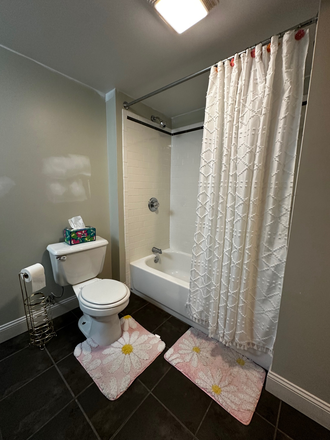 Full Basement Bathroom (The tenant's main bathroom) - Spacious Bedroom in Charming 5BR Home | Walk-In Closet | Near UC | $675/mo