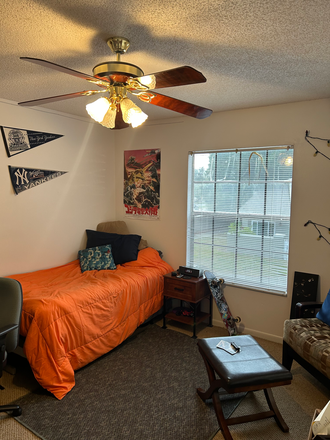 Bedroom,  can be furnished ( this is current tennants furniture)  or unfurnished as needed - Room Available Temple Terrace Raintree Townhome