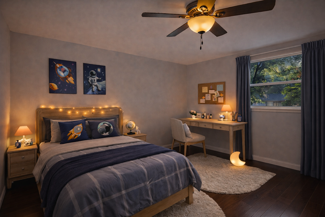 Bedroom 12'3" x 11'1" - Year-Round Rental · Large Private Room w/ Bath Option · Walk to Purdue (0.7 mi) House