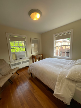 Master Bedroom, Queen Bed - Fully Furnished 2 BR, well-maintained condo, desirable W.Cambridge, Faculty/PostDoc at Harvard/MIT