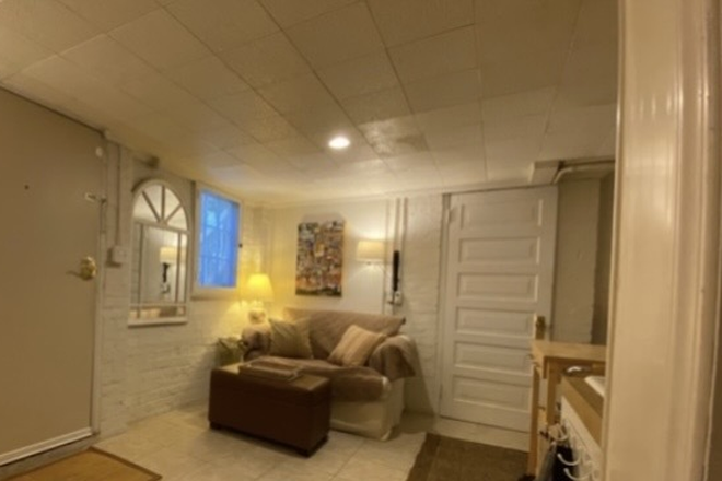 Ground level apartment is original to 1932-built house - Walk Everywhere from Furnished Apt One