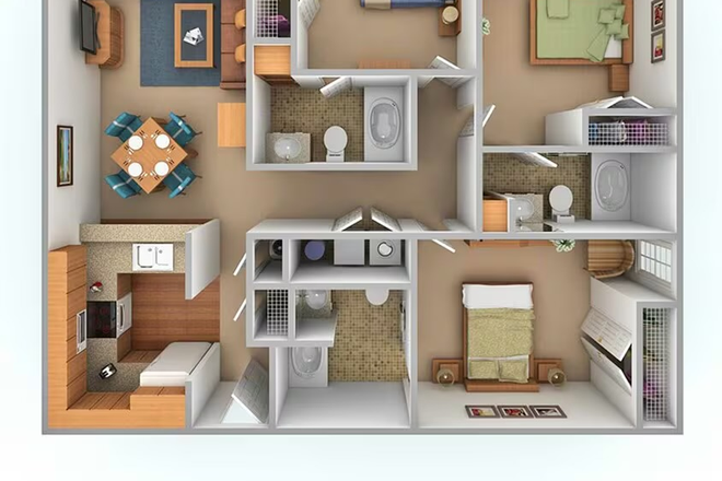 Floor plan - Mountaineer Village