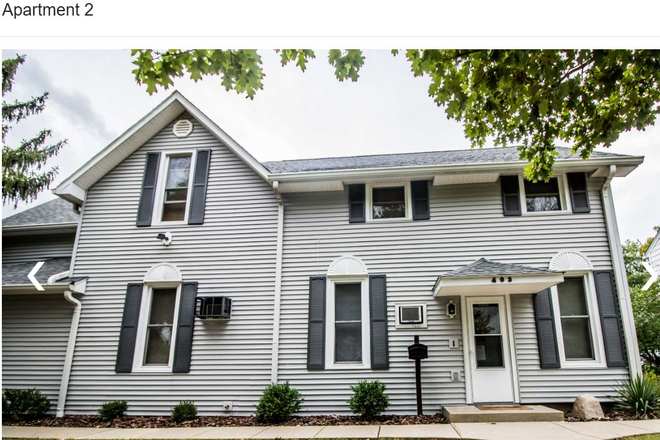 outside - Sublet 539 N Grant Street.1 Bedroom available.Great location! Great price! 2025-2026 academic yr Duplex