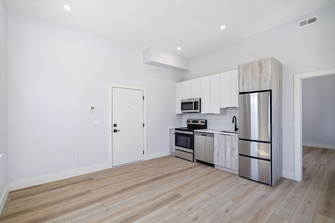 Kitchen/Living - Newly Renovated Apartments Close to Campus!