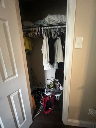 Bedroom closet 1 - 3 Bed, 2 Bath (plus office) House with Yard, In Unit Landry, and finished basement