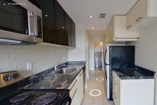 Kitchen - 710 Spadina Ave #703: Large 1+1 bedroom unit with a balcony located in the heart of the Annex Apartments