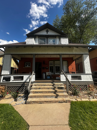 Front of the house - 1130 Tenth Street: BRAND NEW SPACIOUS ROOM FOR SUBLEASE: PRIVATE BATH AND PERSONAL CENTRAL AC House