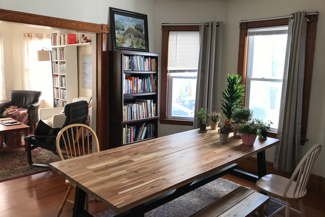 Dining room - 1 bedroom in a three bedroom/Inman Square Apartments