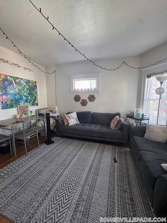 Living Room - New Listing! NO BROKER FEE! 4 Bed 1 Bath Apartment on Sunset Rd. in Somerville!