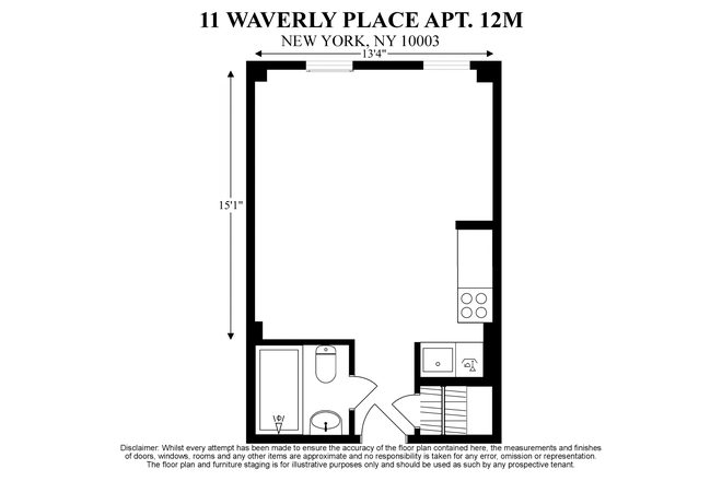 Floorplan of unit - Metronest Apartments