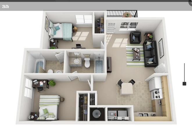 floorplan - 25 East Apartments