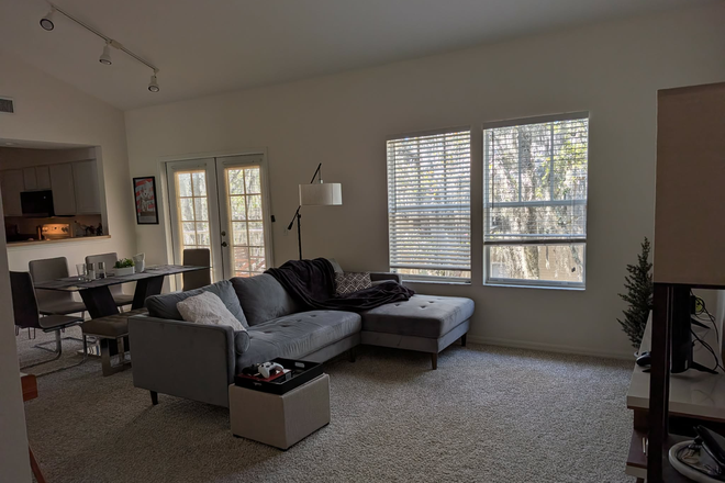 Living Room - Furnished 2bed/2bath Apartment in Haile Village