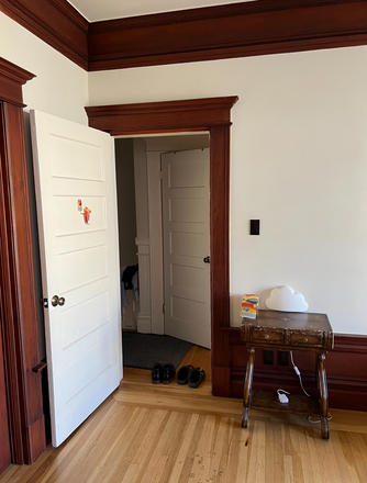 Bedroom door - Spacious room close to campus, fully furnished Apartments
