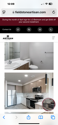 Kitchen& Bathroom - Fieldstone Artisan Graduate Apartments