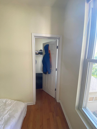 Bedroom being offered - Second-story walk up in Pilsen Apartments