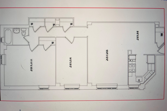 Dimensions - Stuytown apartment, 30 min walk to WSP, Shuttle available