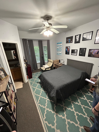 Example bedroom - furniture will be removed - 1 Room Available - Seeking female roommate for private bed/bath in Unit 1102, 305 Holleman Dr. East