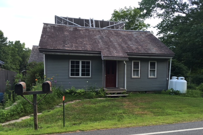 House from Road - Sunny Cape in N. Leverett