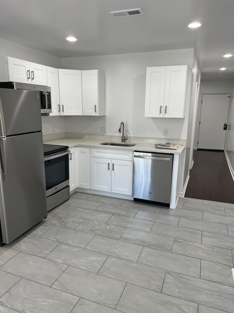 Kitchen - Recently Renovated 1 BR Apt. in Charles Village with CENTRAL A/C.-FREE Wifi Included!