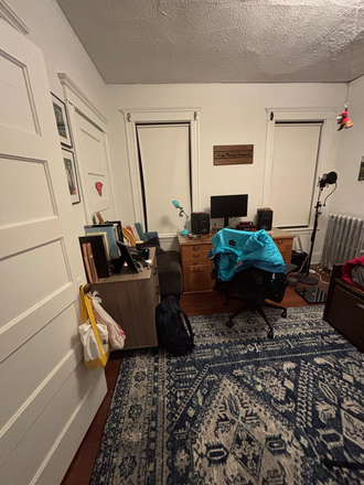 Bedroom - SUMMER SUBLET: Quiet, Spacious Apartment in Brookline, 2 minute from C Line