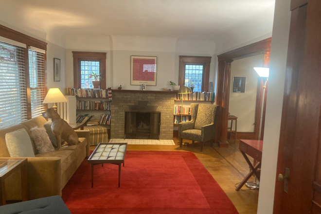 Living Room - Daguan House - Offering an intentionally quiet, highly reflective environment