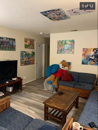 Living Room - Basement Room at 8802 36th Avenue House