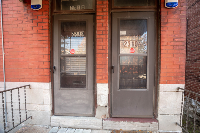 Front door - 2310 Russell Blvd. Duplex